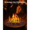 Fire Glass High Temperature Resistant Fireplace Rocks Reflective Firepit Glass Stone